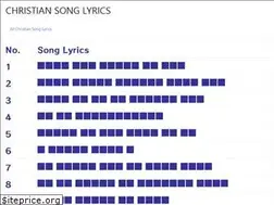Sites similar to christiansonglyrics.in