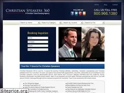 Sites similar to christianspeakers360.com