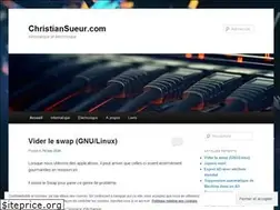 Sites similar to christiansueur.com