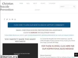 Sites similar to christiansuicideprevention.com