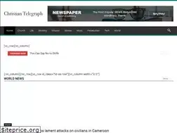 Sites similar to christiantelegraph.com