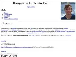 Sites similar to christianthiel.com