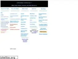 Sites similar to christianuniverse.com
