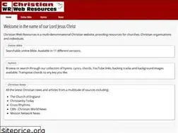 Sites similar to christianwebresources.co.uk