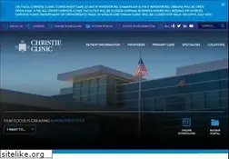 Sites similar to christieclinic.com