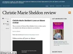 Sites similar to christiemariesheldonreview.org