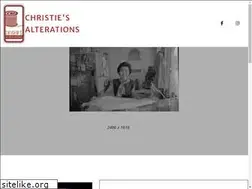 Sites similar to christies-alterations.com