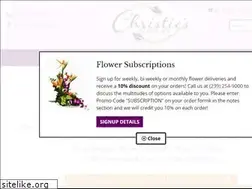 Sites similar to christiesflowers.com