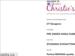 Sites similar to christiesquiltingboutique.com