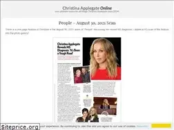 Sites similar to christina-applegate.net