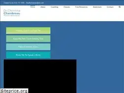 Sites similar to christinachambreau.com
