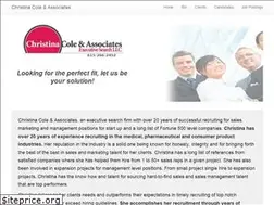 Sites similar to christinacoleexecsearch.com