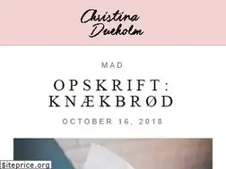 Sites similar to christinadueholm.dk
