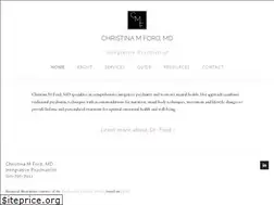 Sites similar to christinafordmd.com
