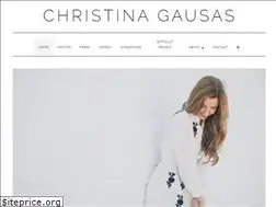 Sites similar to christinagausas.com