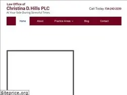 Sites similar to christinahillslaw.com