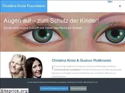 Sites similar to christinakruesifoundation.org
