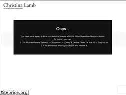 Sites similar to christinalamb.net