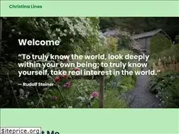 Sites similar to christinalines.com