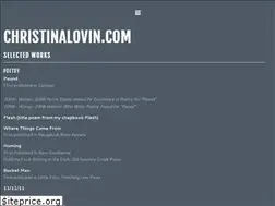 Sites similar to christinalovin.com