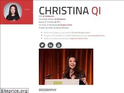 Sites similar to christinaqi.com