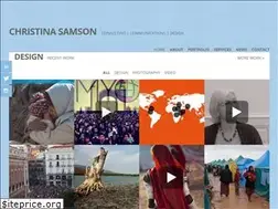 Sites similar to christinasamson.com