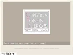 Sites similar to christinatonkininteriors.com