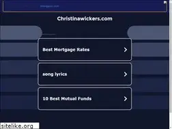 Sites similar to christinawickers.com