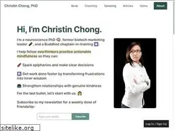 Sites similar to christinchong.com