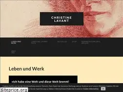 Sites similar to christine-lavant.com