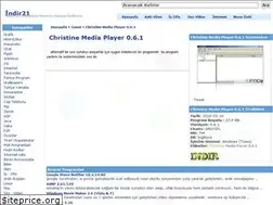 Sites similar to christine-media-player-0-6-1-indir.indir21.com