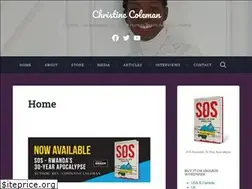 Sites similar to christinecoleman.org