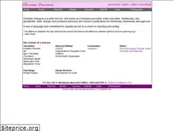 Sites similar to christinedinsmore.com