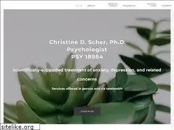 Sites similar to christinedscherphd.com
