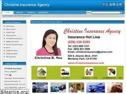 Sites similar to christineinsurance.com