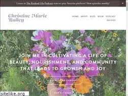 Sites similar to christinemariebailey.com