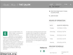 Sites similar to christinemaries-thesalon.com