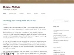 Sites similar to christinemcglade.com
