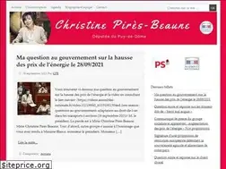 Sites similar to christinepiresbeaune.fr