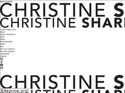Sites similar to christinesharp.com