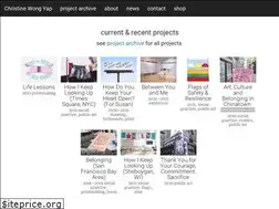 Sites similar to christinewongyap.com