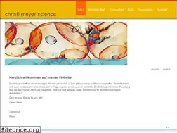 Sites similar to christl-meyer-science.net