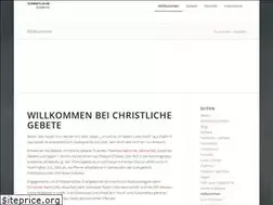 Sites similar to christliche-gebete.ch
