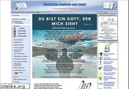 Sites similar to christliche-gedichte.de