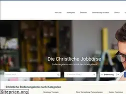Sites similar to christliche-jobboerse.de