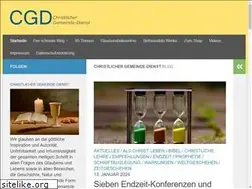 Sites similar to christlicher-gemeinde-dienst.de