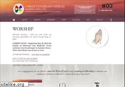 Sites similar to christlutherandeforest.org