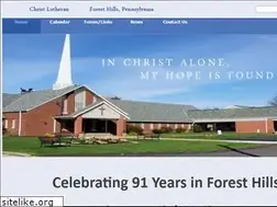 Sites similar to christlutheranfh.org