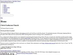 Sites similar to christlutheranoakpark.org