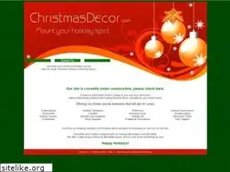 Sites similar to christmasdecor.com